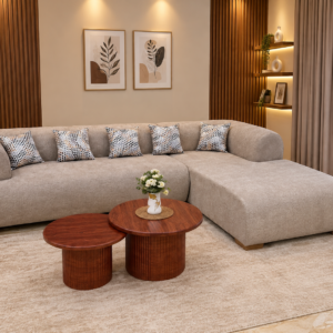 Fauteuil d'angle forme L modèle Arena Simple